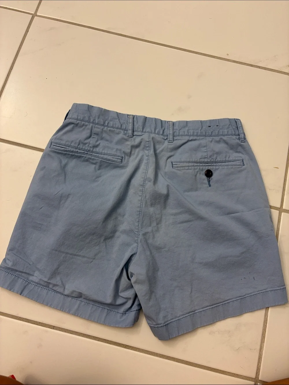 J. Crew Light Blue Cotton Chino Shorts